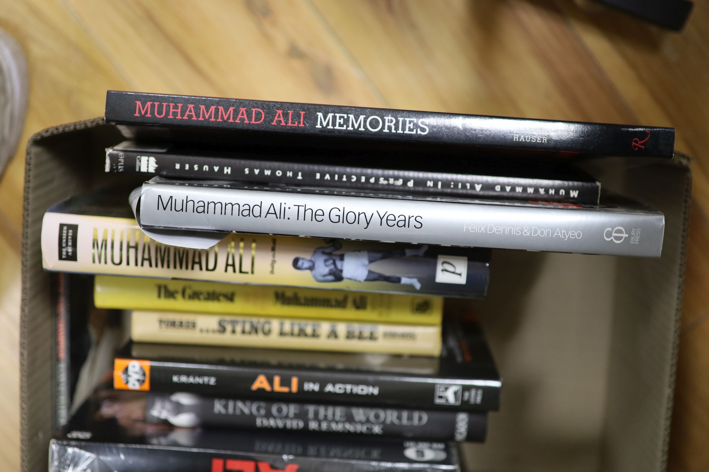 Collection of boxing books